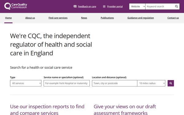 Care Quality Commission (CQC)