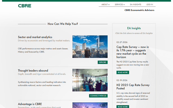 CBRE Econometric Advisors (EA)