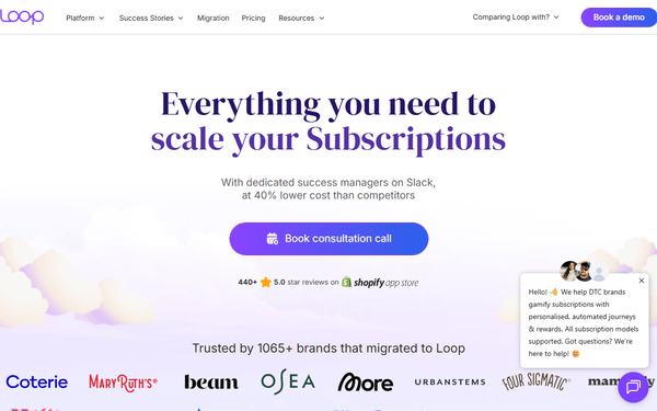 Loop Subscriptions