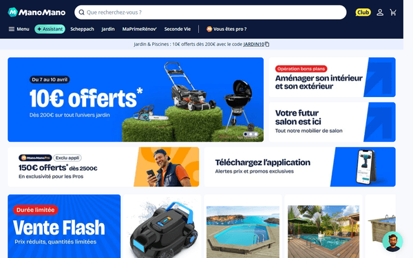 ManoMano (Home Improvement Marketplace)