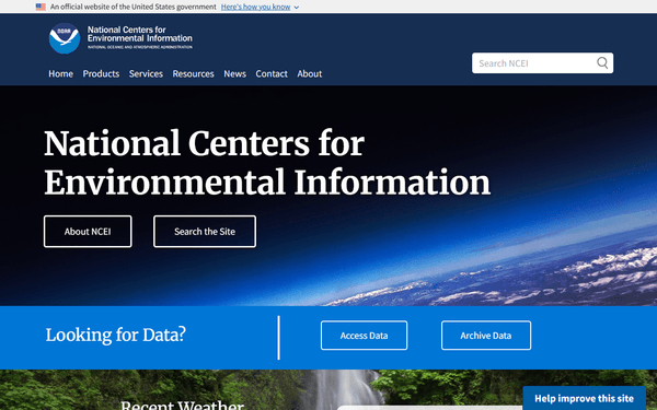 NCDC Climate Data Online