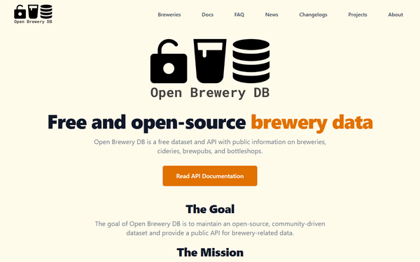 Open Brewery DB