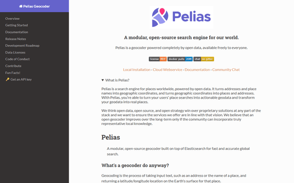 Pelias Geocoder