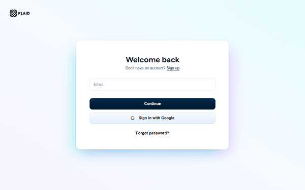 Plaid Enterprise Banking