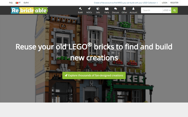 Rebrickable LEGO