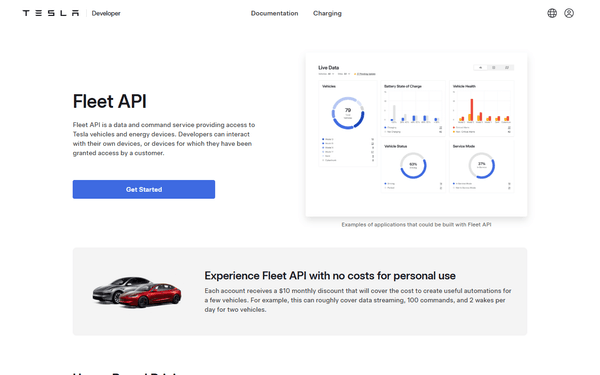 Tesla Fleet API