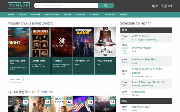 TVMaze
